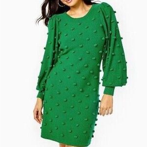 GUC Lilly Pulitzer Kippa Sweater Dress. Green. Size XS.